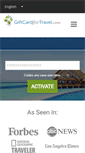 Mobile Screenshot of giftcardfortravel.com